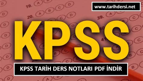 kpss ders notları pdf 2022